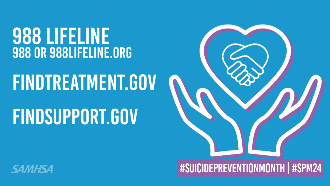 suicide prevention week 2 graphic